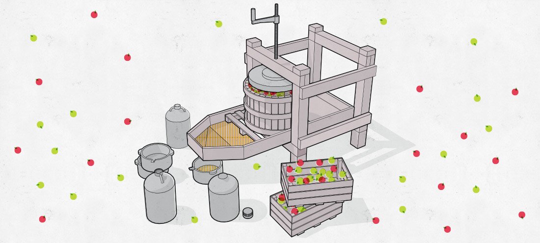 How to make a cider press