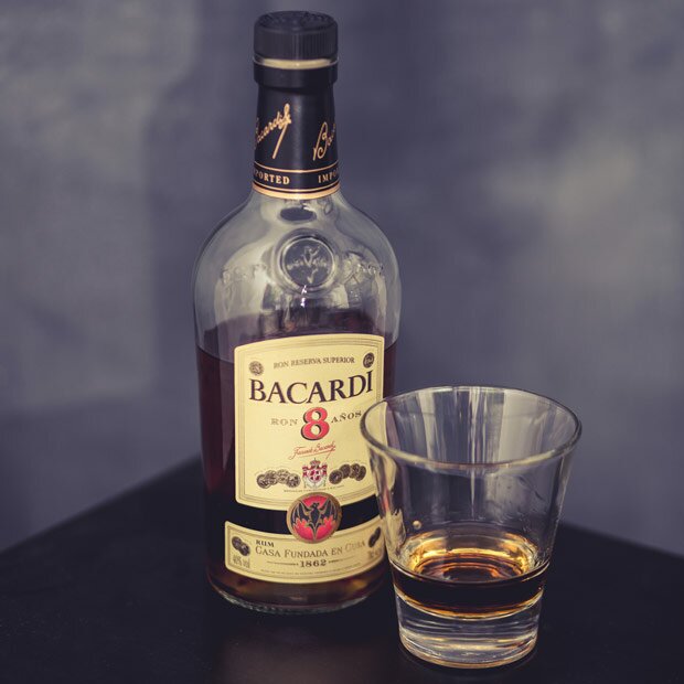 The Puerto Rican: Bacardi 8 rum